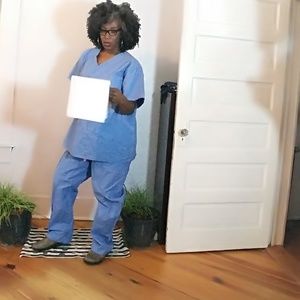 Plus-size Frham Scrub pants